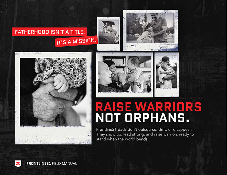 Field Manual page: Raise warriors, not orphans